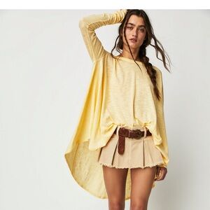 Free People Aria Trapeze Long Sleeve